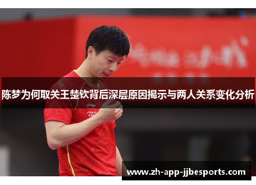陈梦为何取关王楚钦背后深层原因揭示与两人关系变化分析